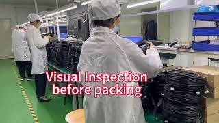 How an 8K Fiber Optic HDMI21 Cable is made in factory 8k hdmi fiberoptichdmi cablefactory aoc [upl. by Ruenhcs]