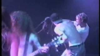 Alice in Chains jammin with Pantera 1990 [upl. by Novahs]