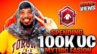 NEW MYTHIC FASHION TITLE  100K UC CRATE OPENING  PUBG MOBILE  FM RADIO GAMING [upl. by Michi912]