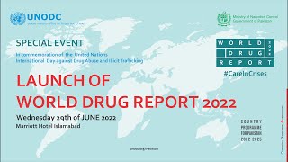 Launch of World Drug Report 2022 [upl. by Emelyne]