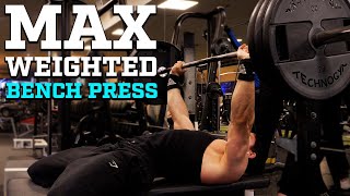 I Tried My Max Bench Press [upl. by Ilhsa]