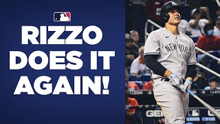 RIZZO GOES DEEP AGAIN for Yankees Anthony Rizzo hits home run in first two Yankee games [upl. by Glovsky]