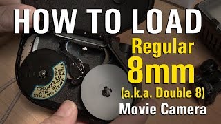 How To Load 8mm Film Crash Course [upl. by Pejsach]