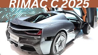 Rimac C 2025 ReviewInteriorExteriorFirst LookFeaturesPriceAj Car Point 2024Rimac Campus [upl. by Martinic544]