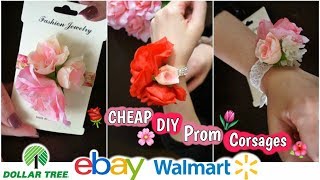 Easy amp Cheap DIY Corsages 3 Different ways [upl. by Rustin524]