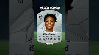 I added iShowSpeed to Real Madrid to replace Mbappe on FC 25 [upl. by Ennayhs]