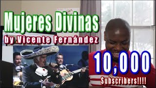 Vicente Fernández  Mujeres Divinas  LISTENING PARTY  Over 10000 Subscribers [upl. by Sualakcin369]