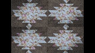 Delectable Mountains Quilt Block [upl. by Canning302]