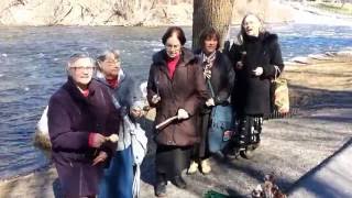 Sisters of the Drum Algonquin Water Song [upl. by Ahsaetal]