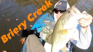 Briery Creek Virginia Bass Fishing 41920 [upl. by Htebasil]