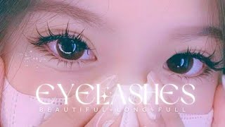 ✨ long amp full eyelashes︙powerful subliminal [upl. by Mitchel170]