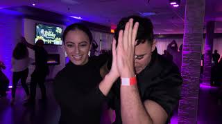 Yoherlandy Garcia amp Samantha Scali Salsa Social at the Novaera Social on December 2nd 2023 [upl. by Anires]