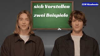 Sich vorstellen  Deutsch lernen einfach [upl. by Yolanthe]