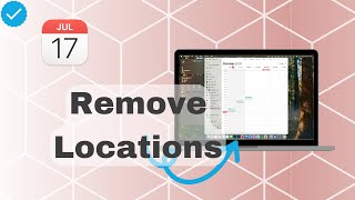 How To Remove All Recent Locations On Calendar [upl. by Stulin]