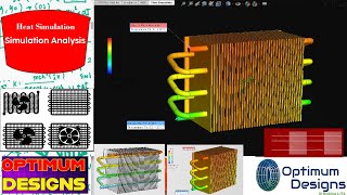 SolidWorks Tutorial Heat Exchanger simulation in solidworkstutorial drawing tips [upl. by Michel]