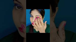 Eye makeup glittery blue ✅️ eyeshadow tutorial for🤩🤩 beginners makeup eyemakeup  Ak makeovers [upl. by Gaughan]