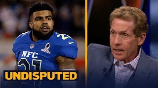 Ezekiel Elliott reportedly getting ready for suspension  Skip Bayless reacts  UNDISPUTED [upl. by Gide502]