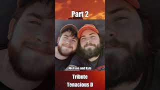 Tribute  Tenacious D  visualized lyrics Part 27 shorts [upl. by Karlee]