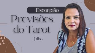 ESCORPIÃO JULHO 2024 • PREVISÕES DO TAROT [upl. by Rosemary]