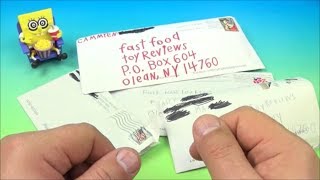 FastFoodToyReviews Viewer fan mail 2172019 [upl. by Lory]