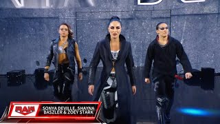 Sonya Deville Shayna Baszler amp Zoey Stark Entrance  WWE Monday Night Raw July 29 2024 [upl. by Acemat339]