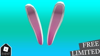 LIMITED EVENT How to get the Bunny Ears Roblox [upl. by Yurt]