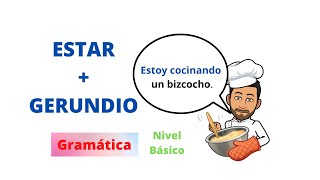 ✅Verbo ESTAR  GERUNDIO en Español✅ Gramática Nivel Básico Aprender Español💯 Spanish Lessons [upl. by Whale]