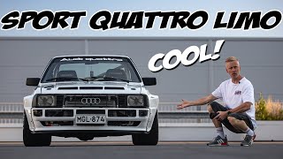 Epic Audi 80 B2 Sport Quattro Limo [upl. by Lambard]