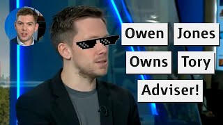 Owen Jones Owns Former Michael Gove Adviser Over Strikes [upl. by Ermanno144]