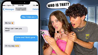 TEXTING ANOTHER GUY To See How My Crush Reacts  PRANK 😡📱Symonne Harrison [upl. by Retsbew]