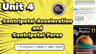 Centripetal acceleration and Centripetal force  FBISE  NBF [upl. by Kizzie314]