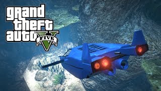 GTA 5  JE TENTE DALLER DANS LES ABYSSES AVEC LA NOUVELLE VOITURE AQUATIQUE [upl. by Eralc353]