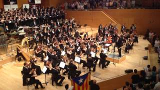 Himne Nacional de Catalunya  Els segadors  Concert CATALUNYA 2014 [upl. by Eniron83]