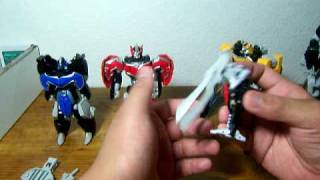 Power Rangers Mystic Force  Titan Megazord Individual Zord Review Pt1 [upl. by Accisej]