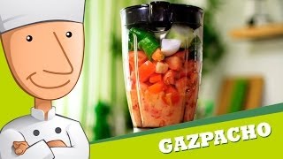 Gazpacho  Javi Recetas [upl. by Aluin]