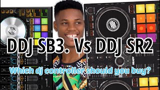 Pioneer DJ DDJ SB3 vs DDJ SR2 what’s the difference dj serato [upl. by Eiuqnimod]