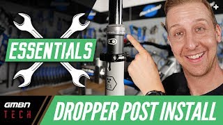 Mountain Bike Dropper Post Install  GMBN Tech Essentials Ep 10 [upl. by Randal]