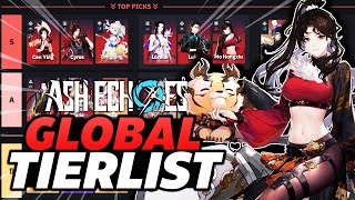 Day 1 Global  CN Viability Tierlist Reroll Targets Ash Echoes [upl. by Baniaz556]