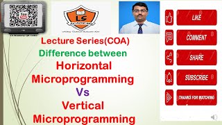 horizontal vs vertical microprogramming in COA  Horizontal vs Vertical microinstruction in COA [upl. by Garap844]