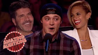 HILARIOUS Impressionist Singer on Britains Got Talent will SHOCK you [upl. by Montgomery]