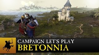 Total War WARHAMMER  Bretonnia  Campaign Lets Play [upl. by Eeresid]