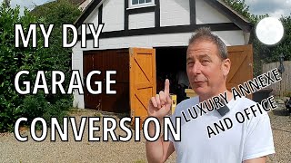 Garage Conversion UK DIY Project Luxury Annexe [upl. by Eiramit354]