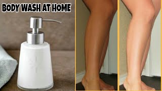 DIY BODY WASHFull body whitening and glowing body washHomemade body wash [upl. by Niffirg]