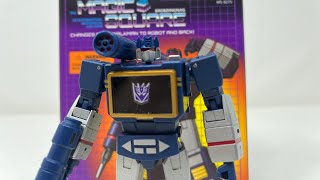 Magic Square MSB27S Voice Ripple Soundwave wo Cassette Legends Soundwave Figure Review [upl. by Neimad]