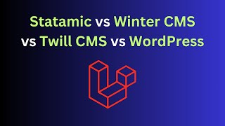 So Ive tried 3 popular Laravel CMSs [upl. by Eedolem275]