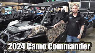 2024 Can Am Commander XT CAMO Talk around [upl. by Salbu]