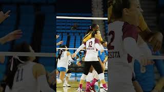 Phoebe Awoleye  Gopher Volleyball at UCLA [upl. by Ynnavoig385]