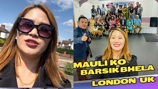 Mauliko Barshik Bhela vlogs  Nepalese UK program 2024  Beautiful Bojuharu Sanga enjoying [upl. by Sarnoff]