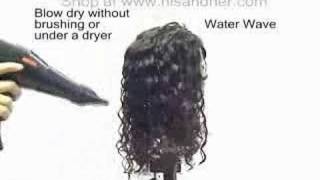 His amp Her Hair  How to weave Water Wave hair extensions at wwwhisandhercom [upl. by Legra]