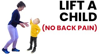 How to Safely Lift or Carry a Child or Infant [upl. by Ainitsirk]